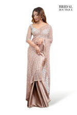 Bronze Silk With Crystal Net