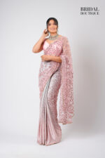 0245 Pink Two Toned Shimmer With Crystal Net