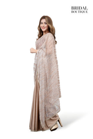 Champagne Gold With Crystal Net