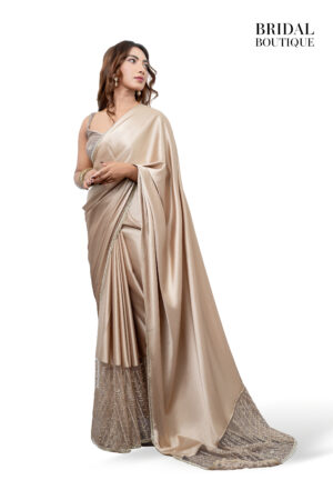 Champagne Gold With Crystal Net