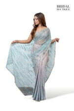 Pink Two Toned Shimmer With Crystal Net